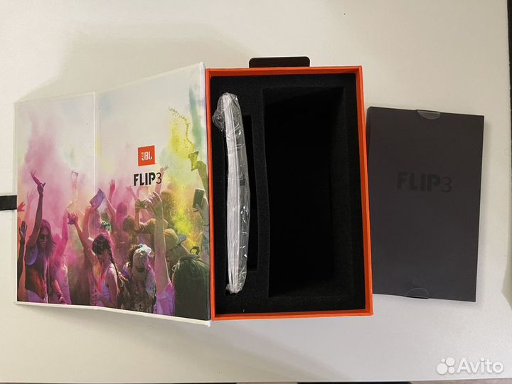 Коробка от колонки JBL flip 3