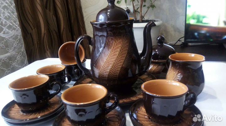 Сервиз кофейный керамичемкий