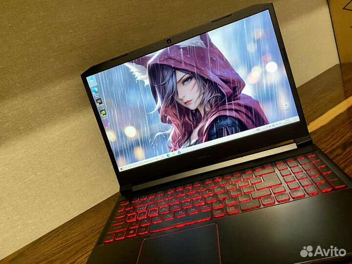 Игровой ноутбук Ryzen 5, 16 DDR4, GTX 1650ti, ssd