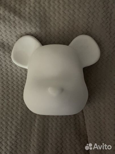Гипсовая голова медведя/микки мауса