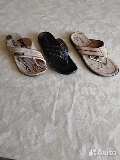 Шлепки мужские