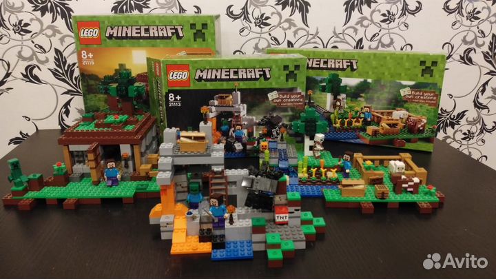 Lego Minecraft оригинал, 