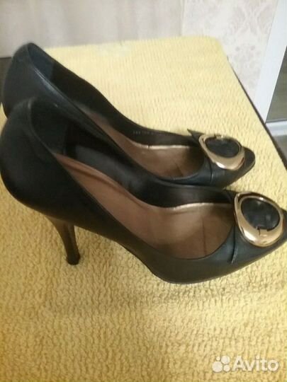 Туфли кожаные