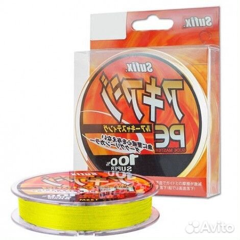 Шнур sufix PE glide master 135м 0.12мм