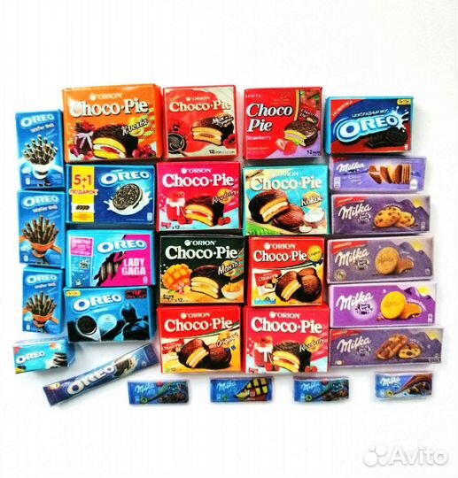 Миниатюры Milka, Oreo и другие