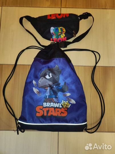 Поясная сумка и мешок для обуви Brawl stars