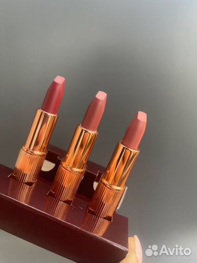Набор губных помад Charlotte Tilbury 3 шт