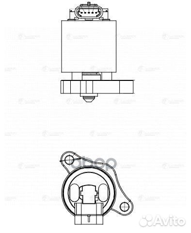 Клапан EGR (рециркуляции выхл. газов) для а/м Opel