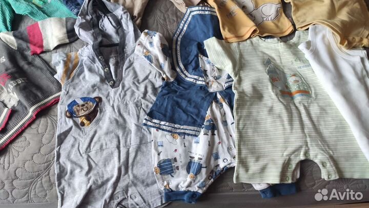 Вещи пакетом на мальчика 62