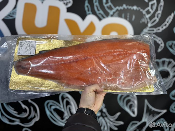 Филе семги слабосоленое