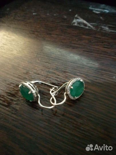 Серебряные серьги
