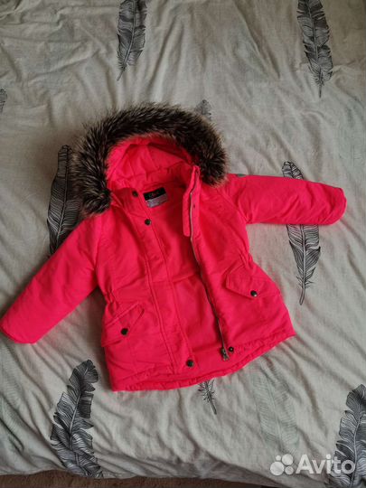 Зимний костюм для девочки 104