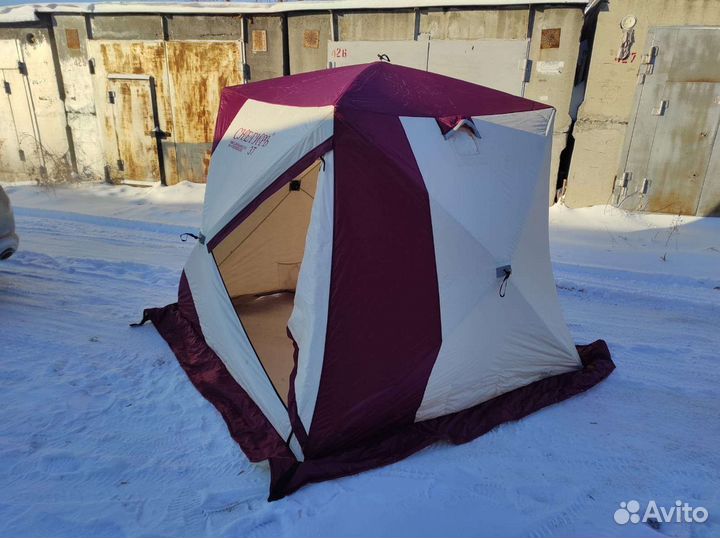 Палатка зимняя Снегирь 3Т с полом эва