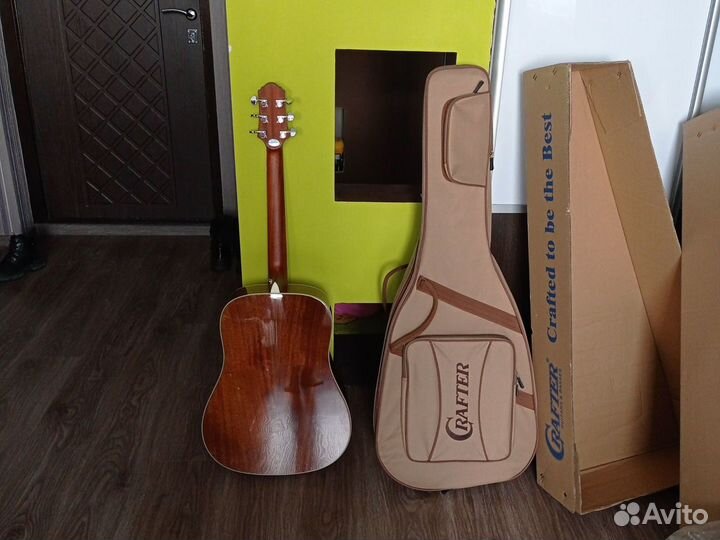 Акустическая гитара crafter d8/ NC+ чехол