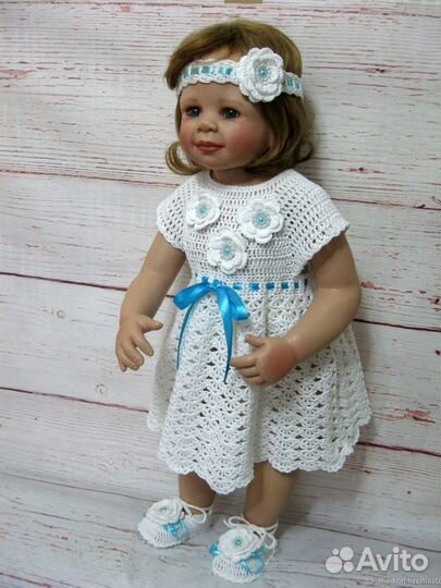 Платье с повязкой для девочки