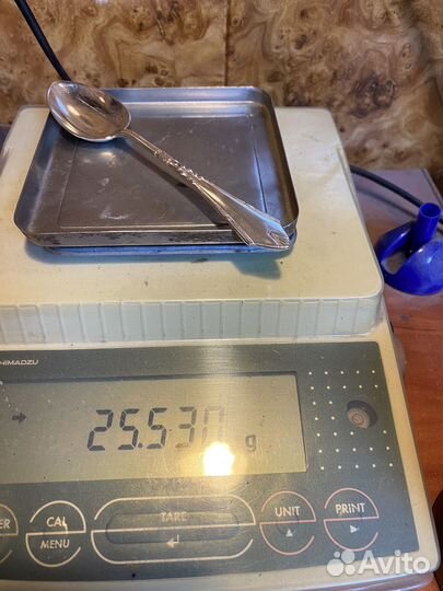 Серебряная чайная ложка