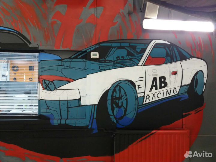 Граффити оформление и роспись стен