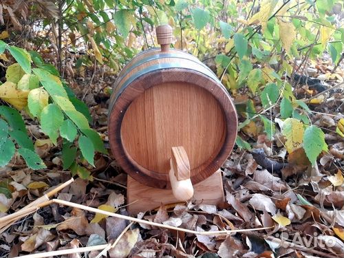 Бочка дубовая