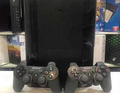 Sony Ps3 SuperSlim 500gb + 2джоя + 72 игры Horrors