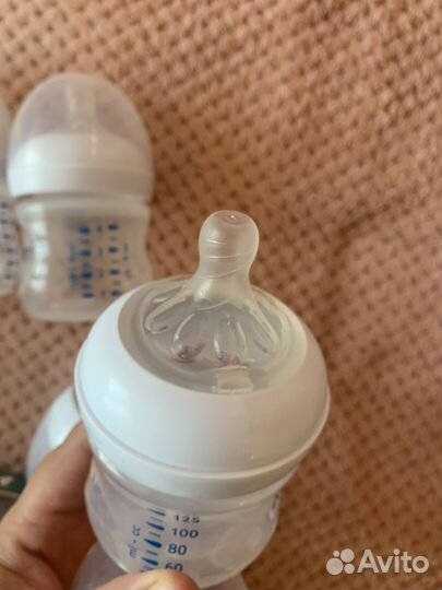 Бутылочки новые avent, baboo