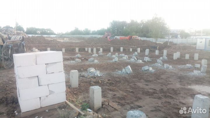 Железобетонные сваи для фундамента