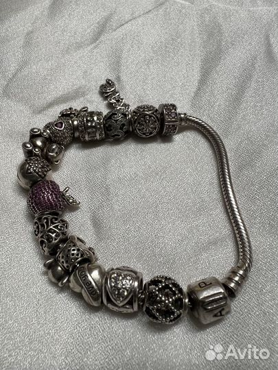 Браслет серебряный Pandora