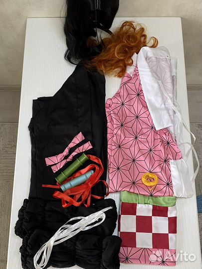 Костюм для косплея Незуко Камадо(Nezuko Kamado)