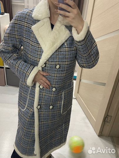 Пальто теплое осеннее