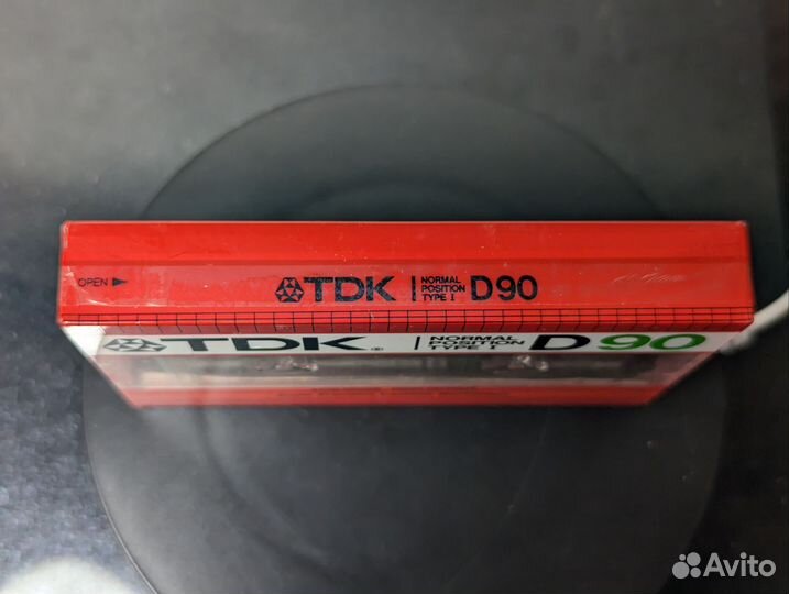 Аудиокассета TDK D90 (1985)
