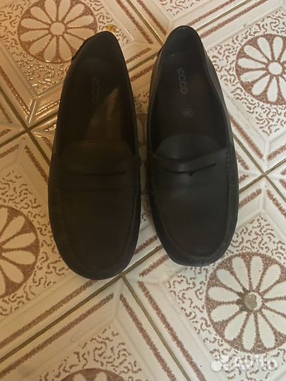 Мужские мокасины ecco