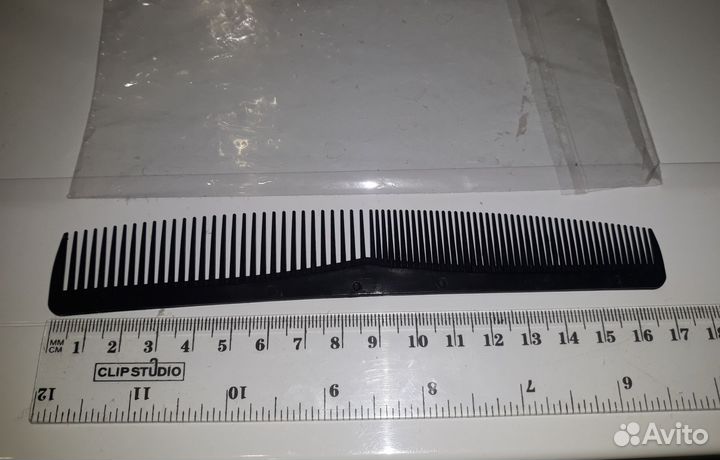 2 новые расчески гребешка черная и белая