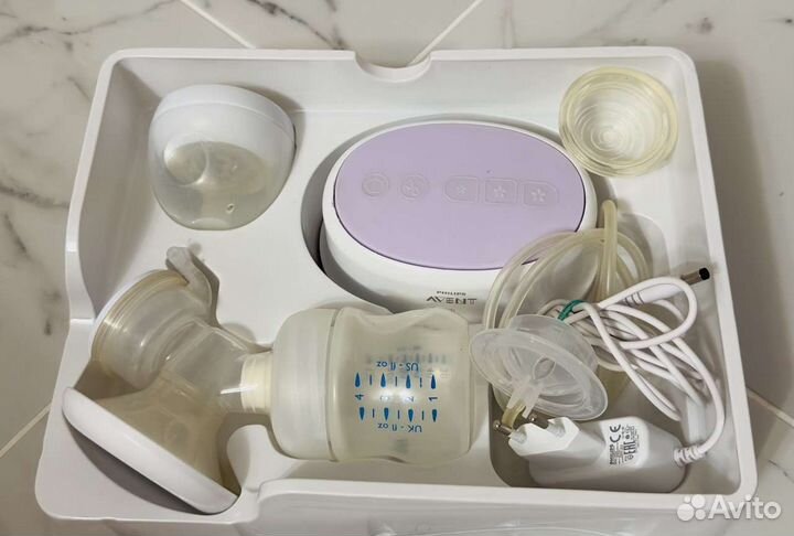 Молокоотсос avent электрический