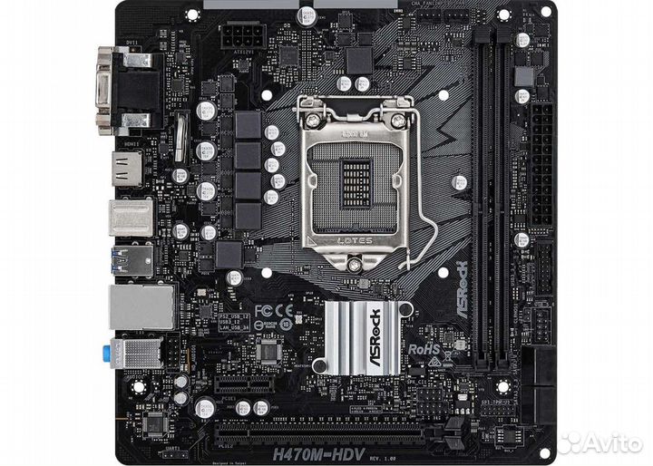 Продам материнскую плату ASRock H470M