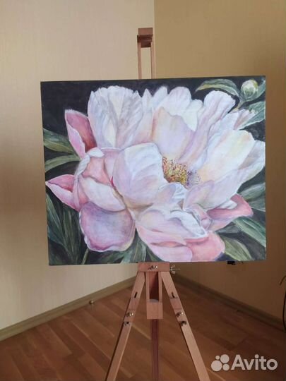 Картина акрилом на холсте