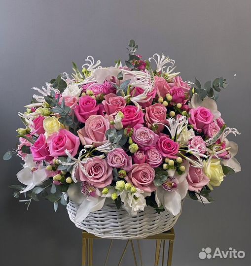 Букет в корзине 