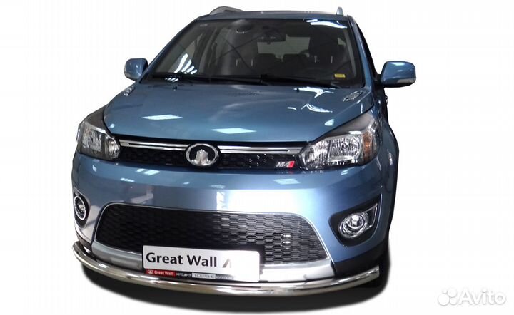 Защита переднего бампера Great Wall M4 2013 радиус