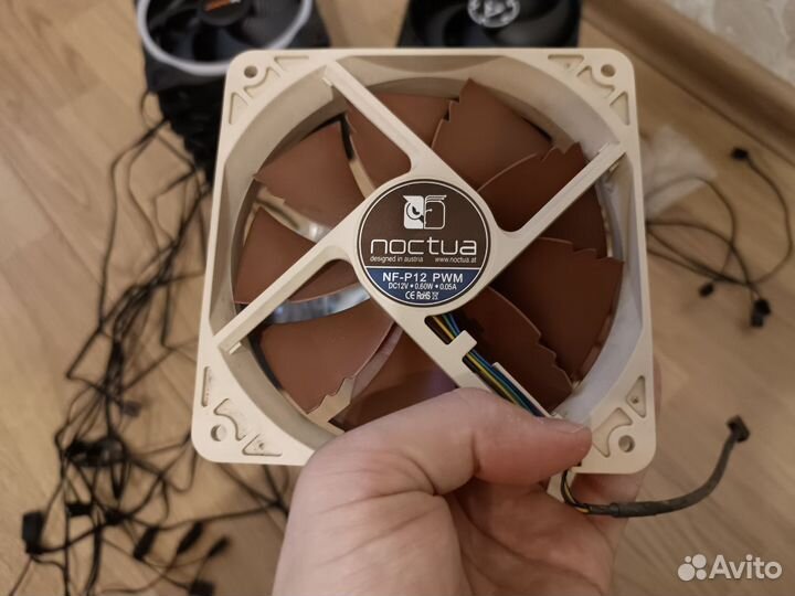 Noctua NF-P12, beQuiet light wings, Arctic P14