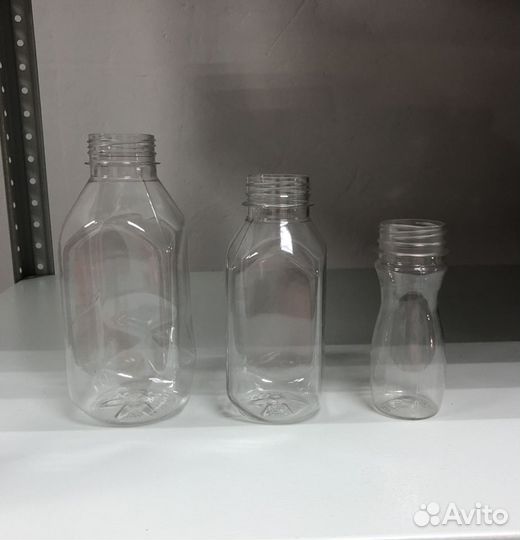 Бутылка пэт 0,1-0,3-0,5-1,0-1,5-5.0 литров