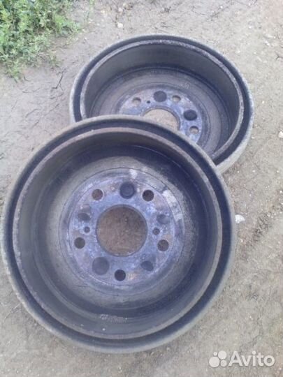 Тормозной барабан задний на rav4 до 2000г. в. б/у