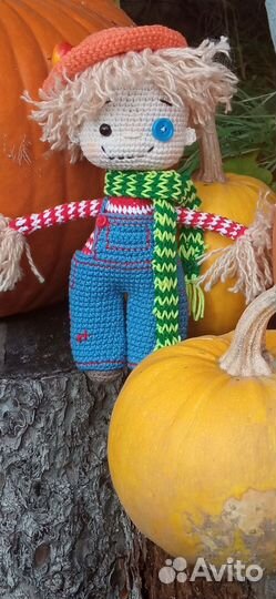 Вязаные игрушки ручной работы