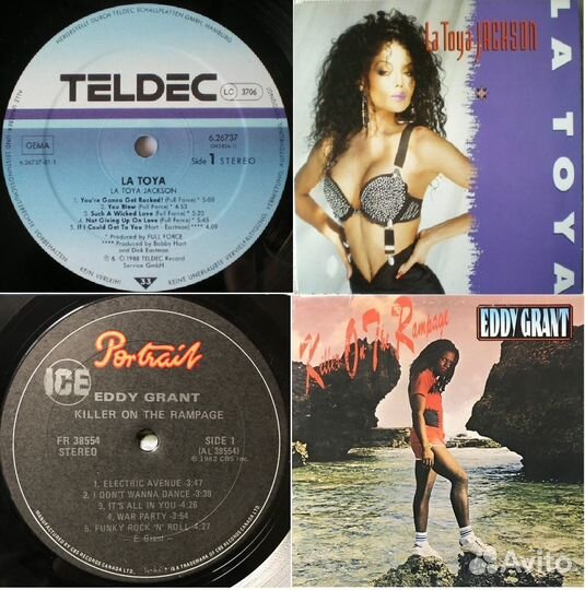 La Toya Jackson, Eddy Grant / Lp, EX