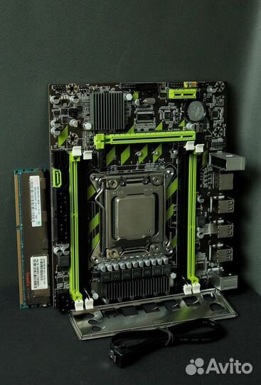 Материнская плата X79 Xeon E5 2680v2 8Gb