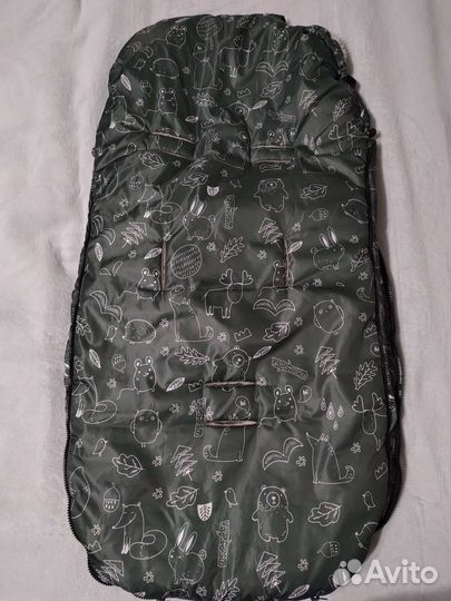Конверт Amarobaby Snowy Travel Зверята Хаки
