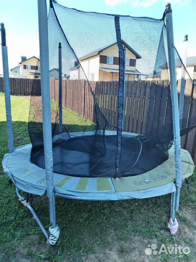 Детский батут с сеткой бу