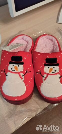 Новогодние тапочки