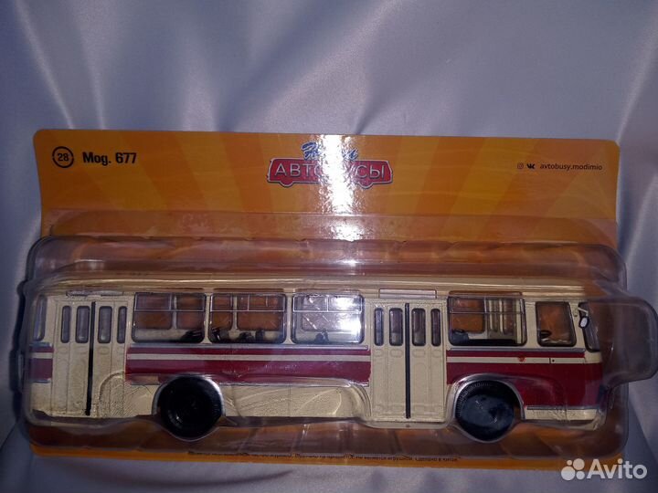 Модель 1:43 автобусы лиаз