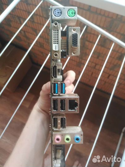 Материнская плата FM2A75M-HD+ не рабочая