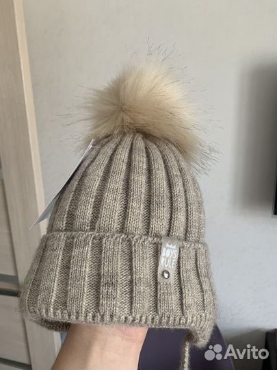 Шапка и снуд новый зимний