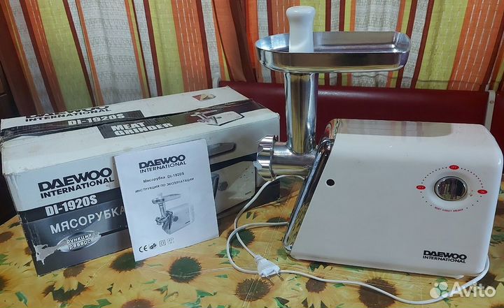Мясорубка электрическая daewoo