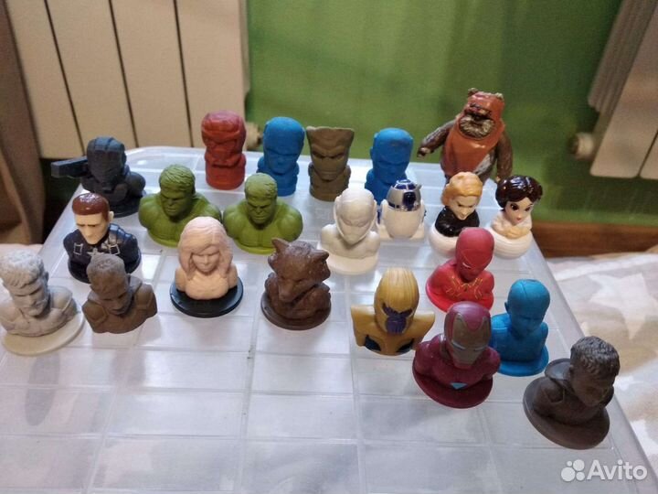 Фигурки из магазинов Магнит, Окей, Пятёрочка